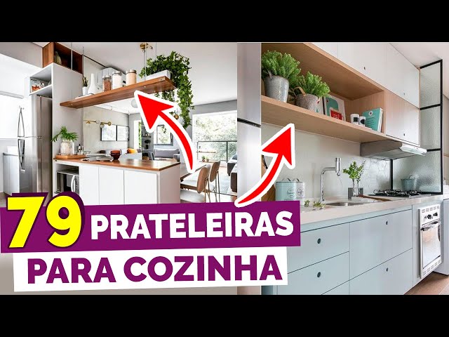 Opções de Prateleiras para Cozinha