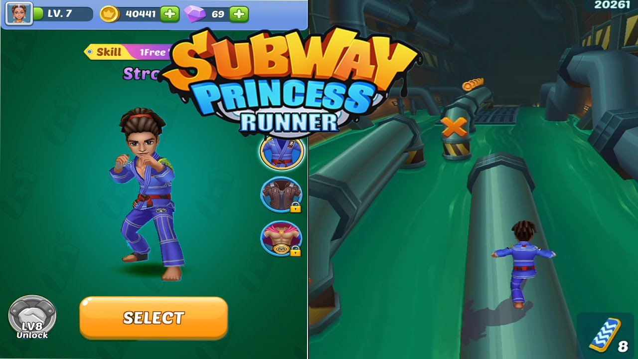 Subway Princess Runner Game - Best android/IOS Gameplay HD | 2022 - YouTube