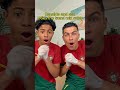 Ronaldo and son does the trend mix color
