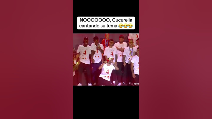 CUCURELLA CANTANDO su tema en la CELEBRACIÓN de ESPAÑA #futbol #euro2024 #eurocopa #cucurella