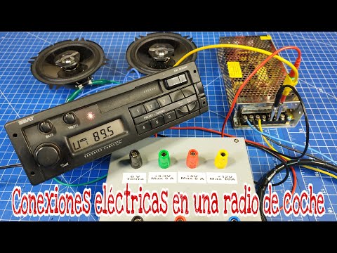 Vídeo: Quanta tensió necessita una ràdio de cotxe?