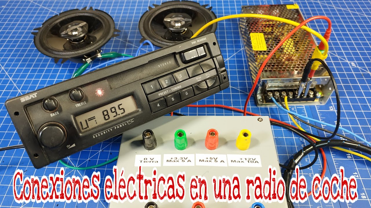 Cómo cambiar el Radio CD de un coche