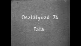 Osztályozó kézilabda mérközés Tatán 1974-ben