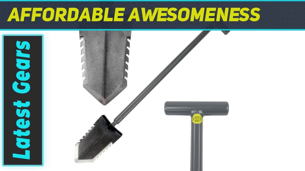 Lesche T-Handle 31" Heavy Duty Shovel – The Ultimate Tool for Treasure Hunters