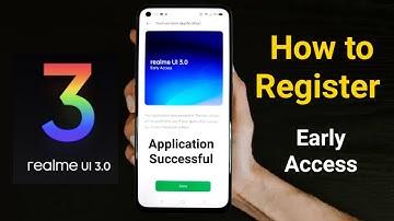 Realme Ui 3.0 Early access Registration is open finally here is the simple way to register 😍🔥