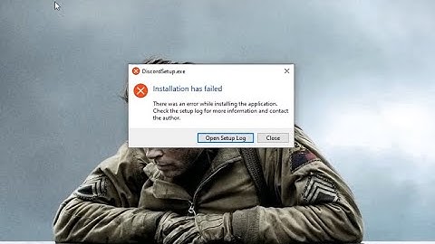DiscordSetup.exe Installation has failed 2020 | How to fix!