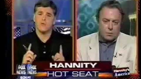 Christopher Hitchens debates Hannity on God.