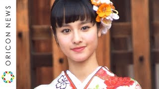 “ツクヨミ”大幡しえり、“未来服”から美しい晴れ着姿に　2020年の抱負は「120％」　『エイベックス・マネジメント 新春 晴れ着撮影会』