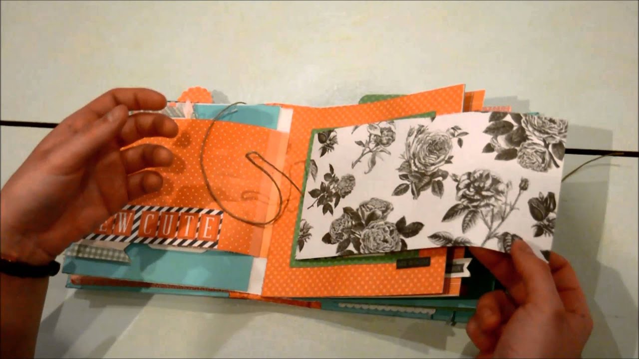 album scrapbooking YouTube