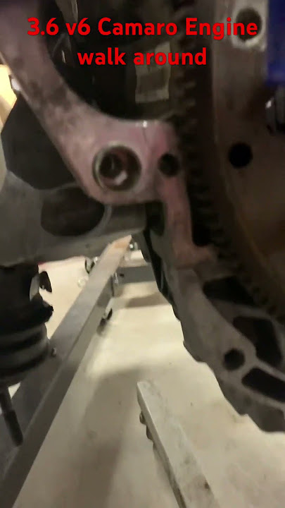 Walk around the 3.6 v6 engine before I drop it and n the Camaro. #camaro #chevy #v6
