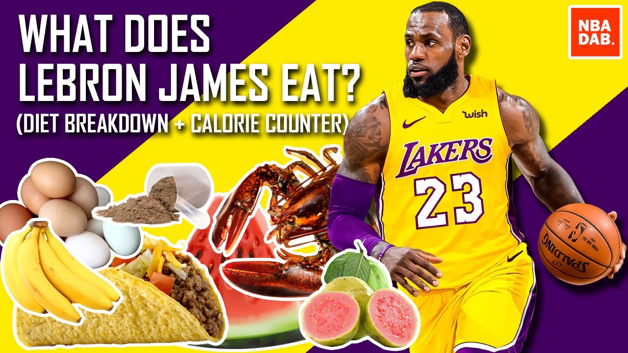 What Does Lebron James Eat Diet Breakdown Calorie Counter