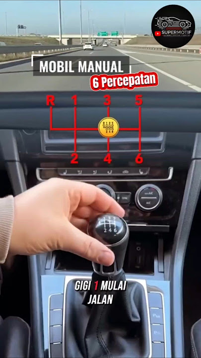 Mobil Manual 6 Percepatan 🚘 Ini Fungsi Setiap Gigi Transmisinya ✅ #tipsmengemudi #belajarmobil