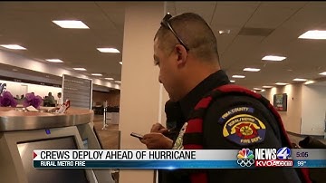 Local firefighters deployed ahead of Hurricane Dorian