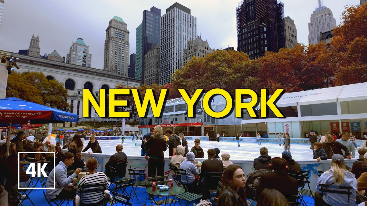 New York, Amerika Serikat | nyc | Tur Jalan Kaki 4K
