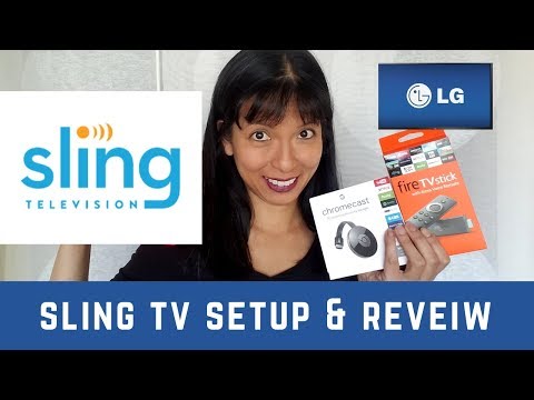 How to Setup SlingTV with LG, Fire TV, and Chromecast