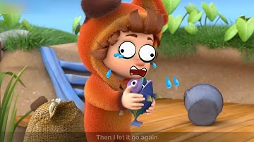 Dave and Ava 12345 Once I Caught a Fish Alive Song Funny Faces and Cute Facial Expressions