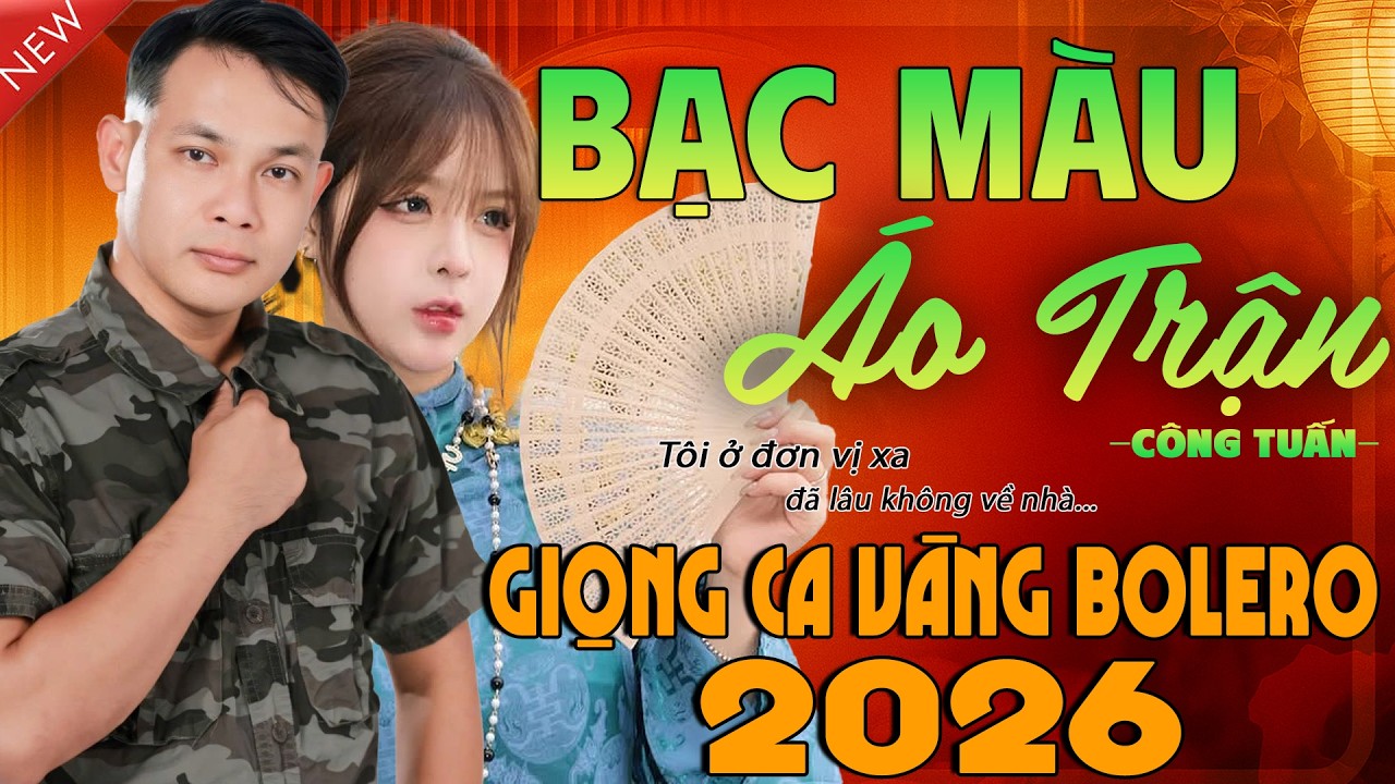 BẠC MÀU ÁO TRẬN - CÔNG TUẤN GIỌNG CA HIẾM CÓ KHÓ TÌM ➤ LK Nhạc Lính 1975 Hải Ngoại BẤT HỦ HAY NHẤT