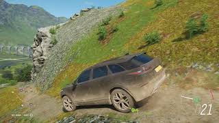 RANGE ROVER VELAR || OFFROAD DRIVING || FORZA 4 screenshot 4