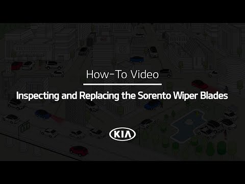 Inspecting and Replacing the Sorento Wiper Blades｜Kia How-To｜Sorento