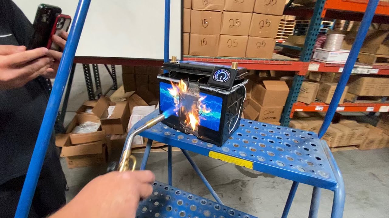Limitless Lithium Battery Fire! YouTube
