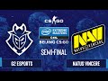 CS:GO - G2 Esports vs. Natus Vincere [Dust2] Map 1 - IEM Beijing 2020 Online - Semi-final - EU