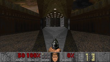 DOOM 2 MASTER LEVEL 5 THE FISTULA 100% KILLS, 100% ITEMS AND 100% SECRETS