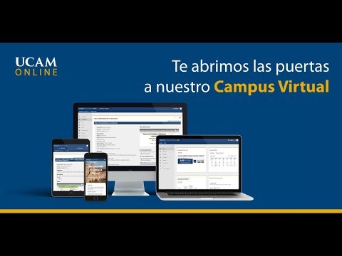 Vídeo demostración Campus Virtual UCAM Online | UCAM Online University