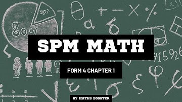 SPM MATHS FORM 4 CHAPTER 1