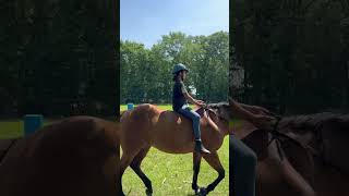 Bareback riding, looks easy, but it’s not that easy. Have you ever ridden ￼bareback before? 🥰🩷❤️🥴