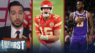 Mahomes, Chiefs win Super Bowl, LeBron and more — 10 Best Moments of the Year | FIRST THINGS FIRST