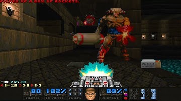 Doom 2 Fractured Worlds MAP 1 UV-MAX [TAS] in 3:21