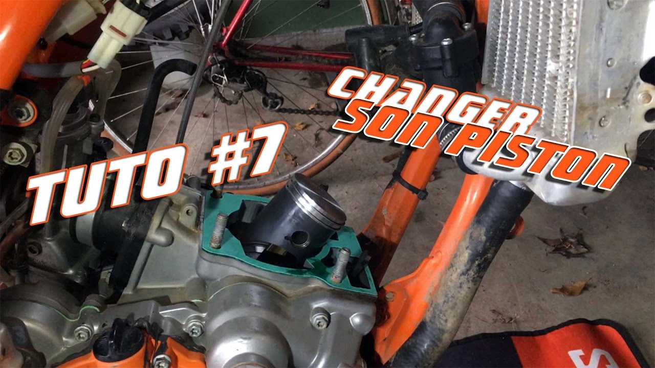 TUTO 7 Comment changer son piston 2 Temps YouTube
