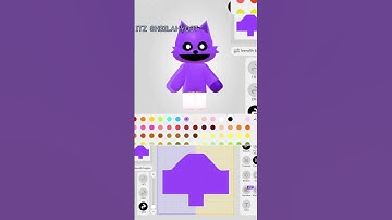 How to make catnap from smiling critters!💜 #BUD #budcreate #smilingcritters #poppyplaytime #catnap