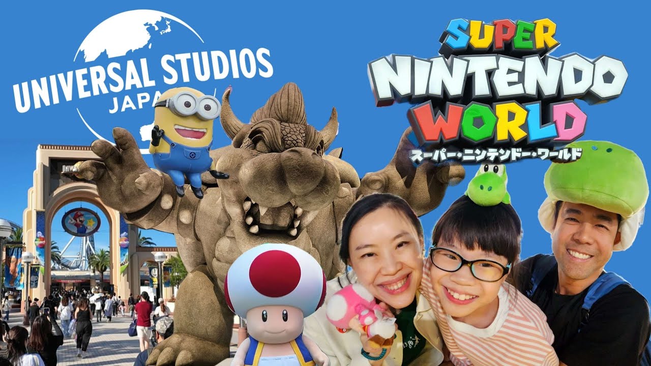 🎢 USJ Osaka Full-Day Adventure - Must-see at Super Mario World & More | สนุกทั้งวันที่ USJ โอซาก้า