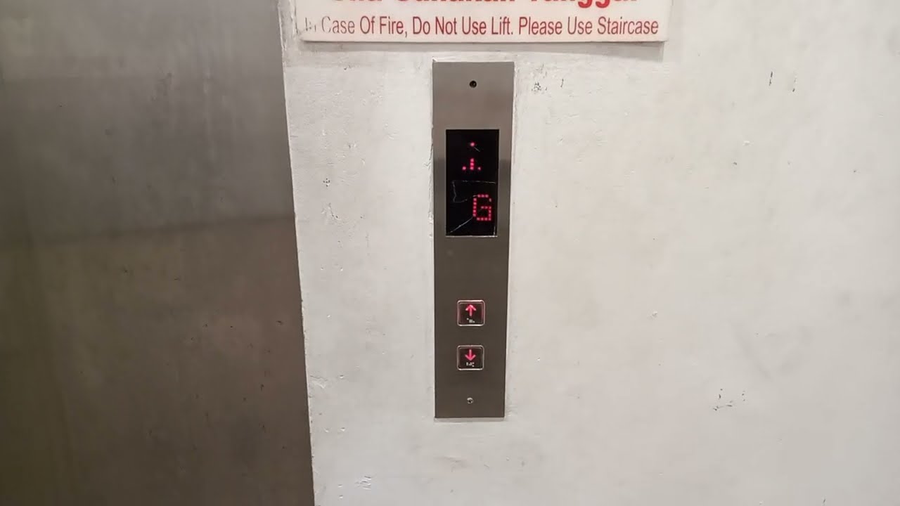 Large Schindler Service elevator at Boulevard Shopping Mall - Kuching Sarawak,MY