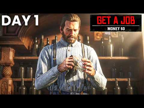 I Spent 100 Days In Realistic Red Dead Redemption 2