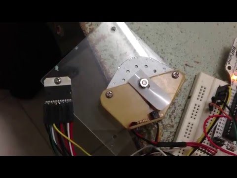 360° Ultrasonic RADAR Project, First Trial.