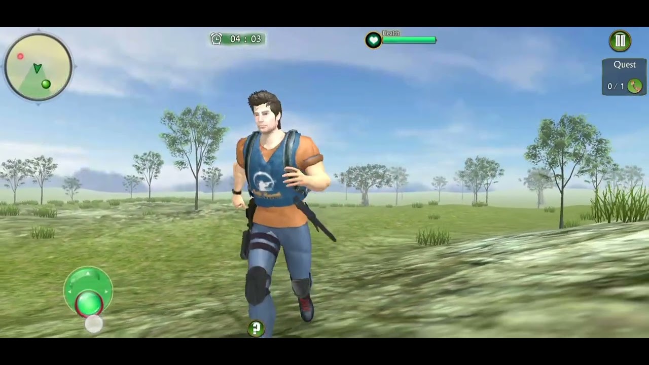 lost island jungle adventures game ,riding tiger and hunting #3 -game play (android, sos)