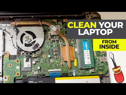 How to Clean Laptop from Inside | Clean ASUS Laptop Fan | Open ASUS laptop for Cleaning Dust |