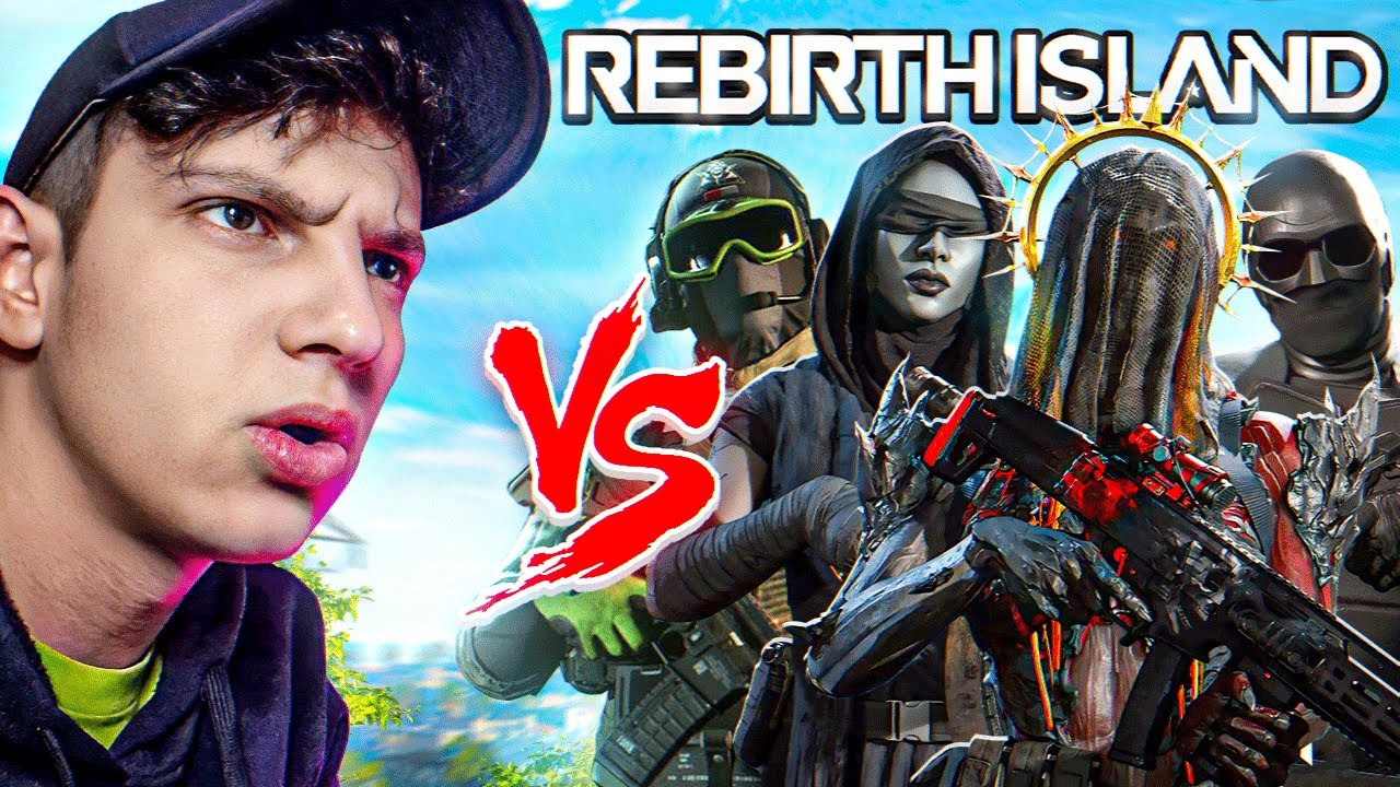 SOLO VS CUARTETOS EN REBIRTH ISLAND *MUY DIFÍCIL* - YouTube