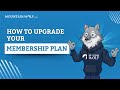 How to upgrade your membership plan  mountain wolf