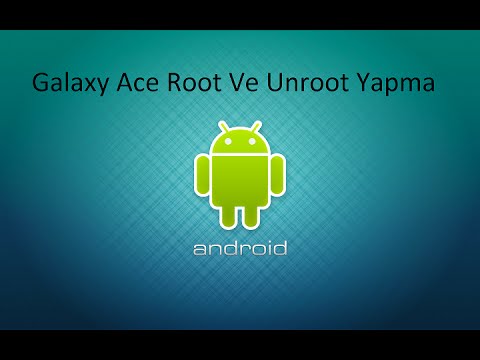 Samsung Galaxy Ace s5830i Root Ve Unroot Yapma