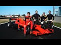 Capture de la vidéo Driving A Ferrari With Charles Leclerc