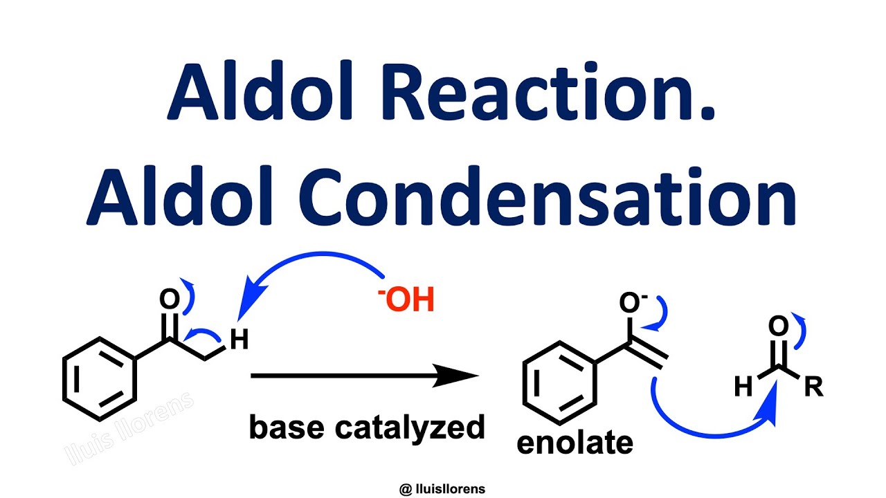 Aldrol Aldol Addition and Condensation - YouTube