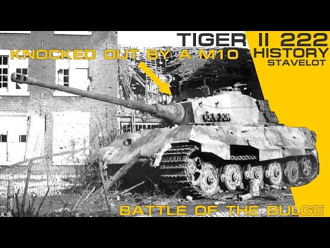tiger-ii-222-königstiger-stavelot-history---battle-of-the-bulge---wwii-footages-documentary
