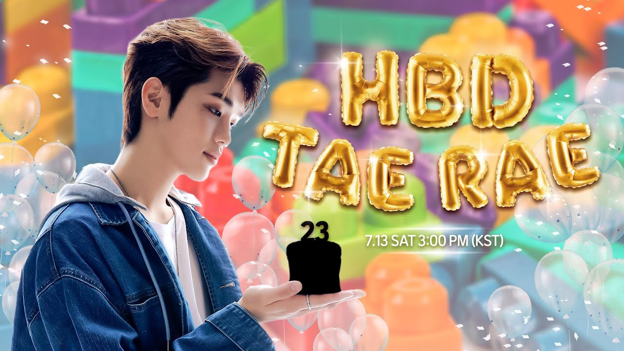 [ZB1 B-DAY LIVE] We wish Happy Birthday to TAE RAE - YouTube