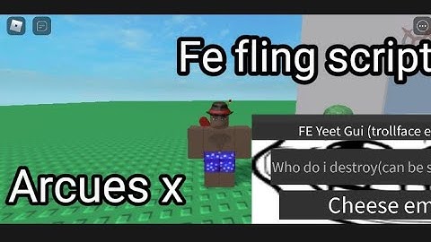 Arcues x | *OP* Fling Kill Script🔥S.P.D.M