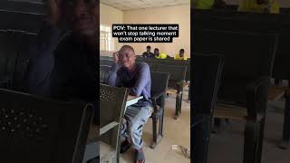 We all had that one lecturer #slimeto_01 #funny #school #comedy