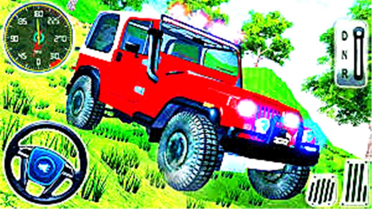 Offroad Jeep Prado Driving games - Luxury SUV 4x4 Driver - Android GamePlay