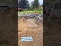 Waterfall & Koi Pond install! Part 1 #hardscaping #gardenpond #landscaping #subscribe #like #fyp